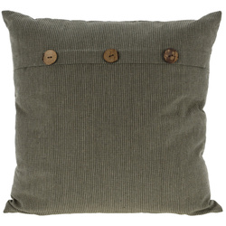 Dekoratív párna nagy gombokkal, 45 x 45 cm