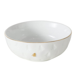 PINO karácsonyi porcelán tálka, Ø14,5 cm