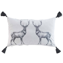 Gyermek díszpárna bojtokkal, 30 x 50 cm