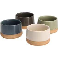 VOYO kerámia snack tálkák, 4 x Ø 9,5 cm