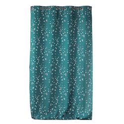 Tengeri függöny SAKURA, gyűrűs, növényi minta