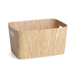 Tartós kartonból készült doboz WOOD, 34 x 24,5 x 18 cm