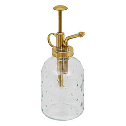 Vintage stílusú üveg permetező FLORAL, 330 ml