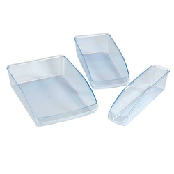 Konyhai rendező, élelmiszertároló - 3 darabos készlet, WENKO