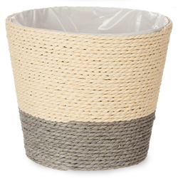 Fonott virágcserép burkolat, Ø 15 cm