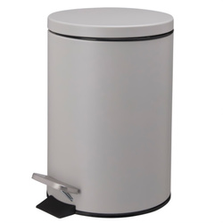 NONI szemetes, fém, fedéllel, 3 l