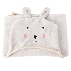 Kapucnis gyerek takaró TIBI, 100 x 70 cm