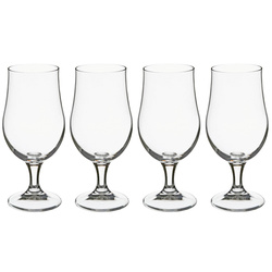 Sörös poharak, tulipán formájú poharak, 4 db 370 ml