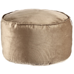 Bársonyos puff, Ø 60 cm