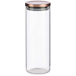 Magas üveg szoros fedéllel, 1,7 l