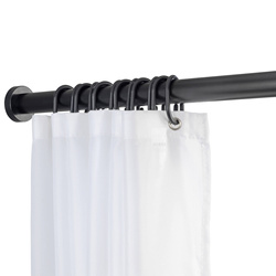 LUZ teleszkópos zuhanyrúd, Ø 2,8 cm, 110-185 cm, WENKO