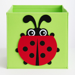 Filc játéktartó MOLKI, 30 x 30 x 30 cm