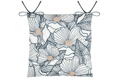 Kötött székpárna, EUGENIE, 38 x 38 cm