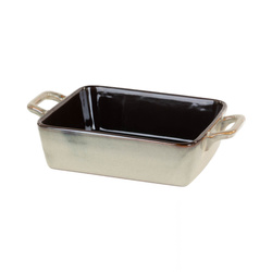 Sütőedény, kerámia, 23,5 x 15 cm