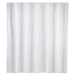 Zuhanyfüggöny, textil, 180x200 cm, WENKO, fehér