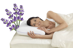 Visco fej párna, levendula illattal, 60 x 40 x 12 cm