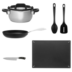 Alap konyhai eszközkészlet, 6 darabos
