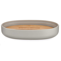 CLEAN szappantartó bambusz csepegtetővel