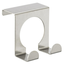 Kétágú konyhai kampó a törölközőknek, rozsdamentes acél, WENKO