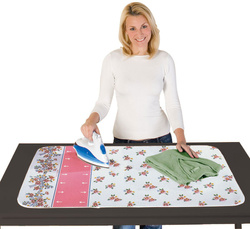 EASY GLIDER FLOWERAGE vasalódeszka huzat, 100 x 65 cm, rózsaszín