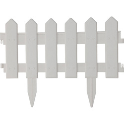 Kerti paliszád, műanyag, 40 x 20 cm