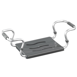 Fürdőkádat tartó pad (fürdőszék) állítható SECURA üléssel, WENKO, antracit színű