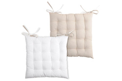 DUO megkötős székpárna, 100% pamut, 40 x 40 cm