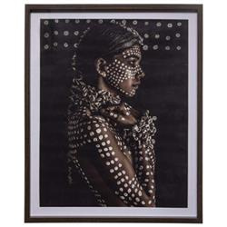 Fali poszter keretben Tropiques australes, 41,8 x 51,8 cm