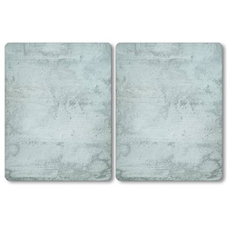 XL védőlap a tűzhelyhez, 2 darab, betonhatású, KESPER