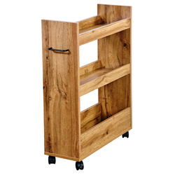 Keskeny konyhai polc, sonoma tölgy, 22 cm