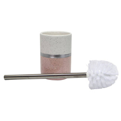 WC-kefe kerámia tartóval, 9,5 x 38 cm