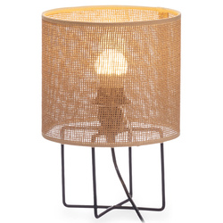 Fonott árnyékkal ellátott éjjeli lámpa, Ø 20 cm