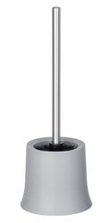 WC-kefe és műanyag tartó, WENKO, szürke