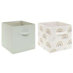 Játék tárolók, összecsukható, 29 x 29 x 29 cm, 2 darab