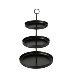 Fém gyümölcsös tálca CREDO, 3 szint, 32,5 cm