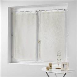 Rövid konyhai függöny HALTONA, 60 x 160 cm, 2 darab