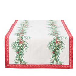 Karácsonyi asztalterítő pamutból CHARLENE, 140 cm