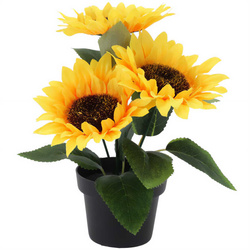 Mesterséges napraforgó növény, 20 cm