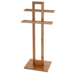 BAMBUS fürdőszobai törölközőtartó, 2 karos