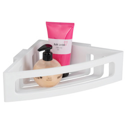 Bralia sarokfürdőszobai polc, Turbo-Loc, WENKO