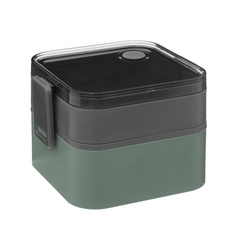 Reggeliző doboz rekeszekkel, hermetikus zárás, 1,5 l