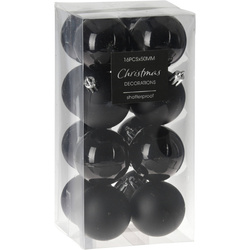 Karácsonyfadísz készlet, 16 darab, Ø 5 cm