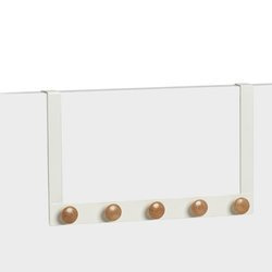 Ajtóra akasztható 5 kampós akasztó, ZELLER