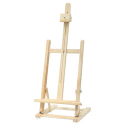 Magasságban állítható fa festőállvány, gyerekeknek és felnőtteknek.