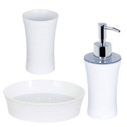 Fürdőszobai kiegészítők, 3 darabos készlet