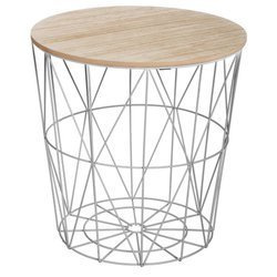 Gris Kumi kerek dohányzóasztal, kávézóasztal, alkalmi asztal, szürke