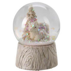 Hógömb állatkával, Ø 4,5 cm