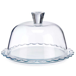 LARA lámpaernyő, üveg, Ø 26,4 cm