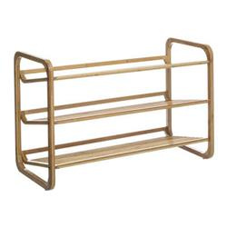 Bambusz cipősszekrény, 3 szintű