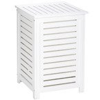 Fából készült mosókosár OSLO - törölközőtartó, WENKO